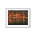 Picture of Autumn by the Lake _GroupedProduct_Rectangle_Landscape_Photography _GroupedProduct_Rectangle_Landscape_Framed_Matted_