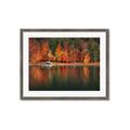 Picture of Autumn by the Lake _GroupedProduct_Rectangle_Landscape_Photography _GroupedProduct_Rectangle_Landscape_Framed_Matted_