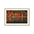 Picture of Autumn by the Lake _GroupedProduct_Rectangle_Landscape_Photography _GroupedProduct_Rectangle_Landscape_Framed_Matted_