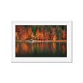 Picture of Autumn by the Lake _GroupedProduct_Rectangle_Landscape_Photography _GroupedProduct_Rectangle_Landscape_Framed_Matted_