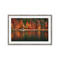 Picture of Autumn by the Lake _GroupedProduct_Rectangle_Landscape_Photography _GroupedProduct_Rectangle_Landscape_Framed_Matted_