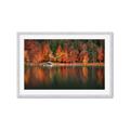 Picture of Autumn by the Lake _GroupedProduct_Rectangle_Landscape_Photography _GroupedProduct_Rectangle_Landscape_Framed_Matted_