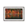 Picture of Autumn by the Lake _GroupedProduct_Rectangle_Landscape_Photography _GroupedProduct_Rectangle_Landscape_Framed_Matted_