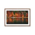 Picture of Autumn by the Lake _GroupedProduct_Rectangle_Landscape_Photography _GroupedProduct_Rectangle_Landscape_Framed_Matted_