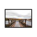Picture of Autumn Dock _GroupedProduct_Rectangle_Landscape_Photography _GroupedProduct_Rectangle_Landscape_Framed_Matted_