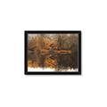 Picture of Cabin in the Woods  _GroupedProduct_Rectangle_Landscape_Framed_Matted_