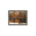 Picture of Cabin in the Woods  _GroupedProduct_Rectangle_Landscape_Framed_Matted_