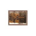 Picture of Cabin in the Woods  _GroupedProduct_Rectangle_Landscape_Framed_Matted_