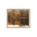 Picture of Cabin in the Woods  _GroupedProduct_Rectangle_Landscape_Framed_Matted_