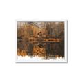 Picture of Cabin in the Woods  _GroupedProduct_Rectangle_Landscape_Framed_Matted_