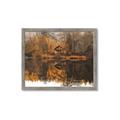 Picture of Cabin in the Woods  _GroupedProduct_Rectangle_Landscape_Framed_Matted_