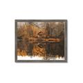 Picture of Cabin in the Woods  _GroupedProduct_Rectangle_Landscape_Framed_Matted_