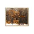 Picture of Cabin in the Woods  _GroupedProduct_Rectangle_Landscape_Framed_Matted_