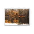 Picture of Cabin in the Woods  _GroupedProduct_Rectangle_Landscape_Framed_Matted_