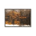Picture of Cabin in the Woods  _GroupedProduct_Rectangle_Landscape_Framed_Matted_