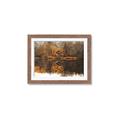 Picture of Cabin in the Woods  _GroupedProduct_Rectangle_Landscape_Framed_Matted_