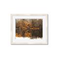 Picture of Cabin in the Woods  _GroupedProduct_Rectangle_Landscape_Framed_Matted_