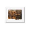 Picture of Cabin in the Woods  _GroupedProduct_Rectangle_Landscape_Framed_Matted_