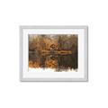 Picture of Cabin in the Woods  _GroupedProduct_Rectangle_Landscape_Framed_Matted_