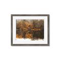 Picture of Cabin in the Woods  _GroupedProduct_Rectangle_Landscape_Framed_Matted_