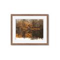 Picture of Cabin in the Woods  _GroupedProduct_Rectangle_Landscape_Framed_Matted_