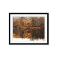 Picture of Cabin in the Woods  _GroupedProduct_Rectangle_Landscape_Framed_Matted_