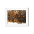 Picture of Cabin in the Woods  _GroupedProduct_Rectangle_Landscape_Framed_Matted_