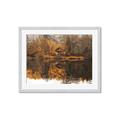 Picture of Cabin in the Woods  _GroupedProduct_Rectangle_Landscape_Framed_Matted_