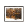 Picture of Cabin in the Woods  _GroupedProduct_Rectangle_Landscape_Framed_Matted_