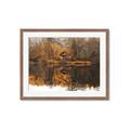Picture of Cabin in the Woods  _GroupedProduct_Rectangle_Landscape_Framed_Matted_