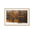 Picture of Cabin in the Woods  _GroupedProduct_Rectangle_Landscape_Framed_Matted_