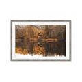 Picture of Cabin in the Woods  _GroupedProduct_Rectangle_Landscape_Framed_Matted_
