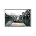 Picture of Lake and Mountain _GroupedProduct_Rectangle_Landscape_Photography _GroupedProduct_Rectangle_Landscape_Framed_Matted_