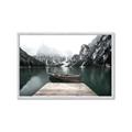 Picture of Lake and Mountain _GroupedProduct_Rectangle_Landscape_Photography _GroupedProduct_Rectangle_Landscape_Framed_Matted_