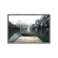 Picture of Lake and Mountain _GroupedProduct_Rectangle_Landscape_Photography _GroupedProduct_Rectangle_Landscape_Framed_Matted_