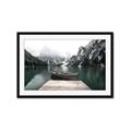 Picture of Lake and Mountain _GroupedProduct_Rectangle_Landscape_Photography _GroupedProduct_Rectangle_Landscape_Framed_Matted_