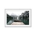 Picture of Lake and Mountain _GroupedProduct_Rectangle_Landscape_Photography _GroupedProduct_Rectangle_Landscape_Framed_Matted_
