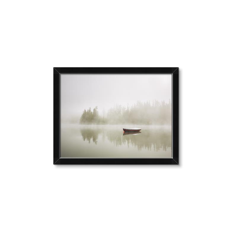 Picture of Lonesome Canoe _GroupedProduct_Rectangle_Landscape_Photography _GroupedProduct_Rectangle_Landscape_Framed_Matted_