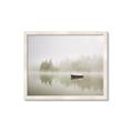 Picture of Lonesome Canoe _GroupedProduct_Rectangle_Landscape_Photography _GroupedProduct_Rectangle_Landscape_Framed_Matted_