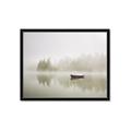 Picture of Lonesome Canoe _GroupedProduct_Rectangle_Landscape_Photography _GroupedProduct_Rectangle_Landscape_Framed_Matted_