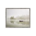 Picture of Lonesome Canoe _GroupedProduct_Rectangle_Landscape_Photography _GroupedProduct_Rectangle_Landscape_Framed_Matted_