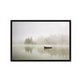 Picture of Lonesome Canoe _GroupedProduct_Rectangle_Landscape_Photography _GroupedProduct_Rectangle_Landscape_Framed_Matted_