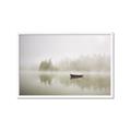 Picture of Lonesome Canoe _GroupedProduct_Rectangle_Landscape_Photography _GroupedProduct_Rectangle_Landscape_Framed_Matted_