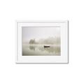 Picture of Lonesome Canoe _GroupedProduct_Rectangle_Landscape_Photography _GroupedProduct_Rectangle_Landscape_Framed_Matted_