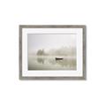 Picture of Lonesome Canoe _GroupedProduct_Rectangle_Landscape_Photography _GroupedProduct_Rectangle_Landscape_Framed_Matted_
