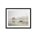 Picture of Lonesome Canoe _GroupedProduct_Rectangle_Landscape_Photography _GroupedProduct_Rectangle_Landscape_Framed_Matted_