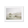 Picture of Lonesome Canoe _GroupedProduct_Rectangle_Landscape_Photography _GroupedProduct_Rectangle_Landscape_Framed_Matted_