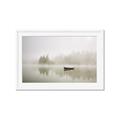 Picture of Lonesome Canoe _GroupedProduct_Rectangle_Landscape_Photography _GroupedProduct_Rectangle_Landscape_Framed_Matted_