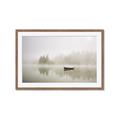 Picture of Lonesome Canoe _GroupedProduct_Rectangle_Landscape_Photography _GroupedProduct_Rectangle_Landscape_Framed_Matted_