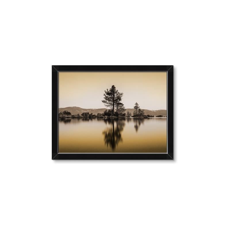 Picture of Mirrored Water _GroupedProduct_Rectangle_Landscape_Photography _GroupedProduct_Rectangle_Landscape_Framed_Matted_
